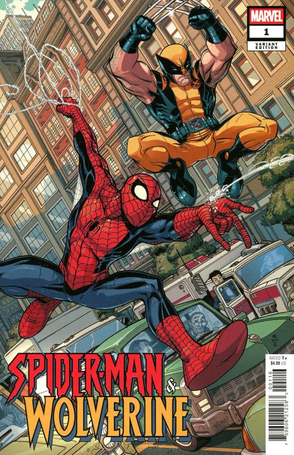 Spider-Man & Wolverine #1 (2025) - 1:50 Bradshaw Hidden Gem Variant
