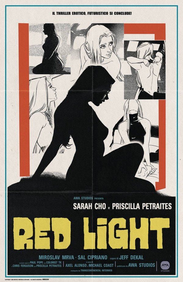 Red Light #4 (2024) - Ferguson Erotic Film Homage Variant