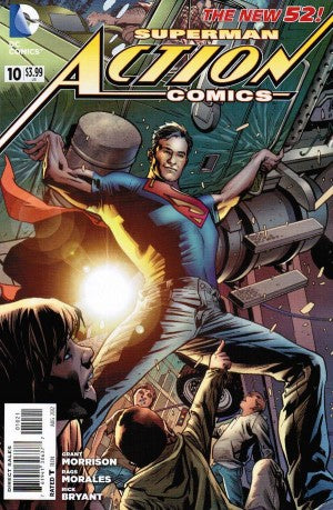 Action Comics #10  (2012) - Bryan Hitch Variant