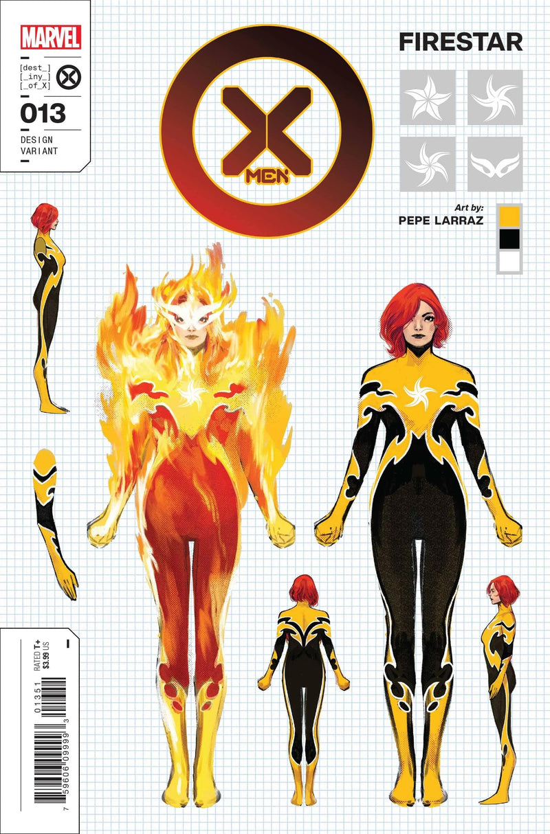 X-Men #13 (2022) - 1:10 Larraz Design Variant