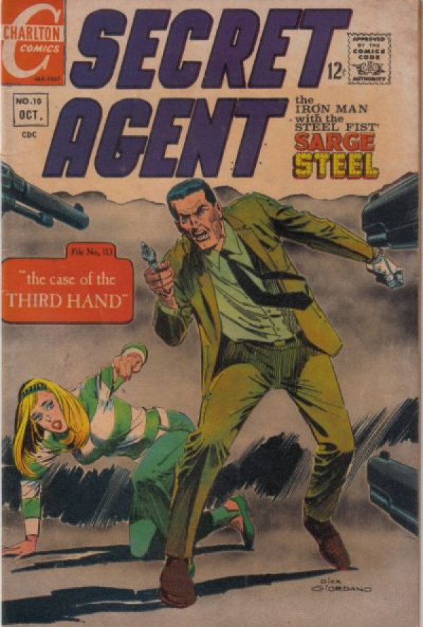 Secret Agent #10 (1967) - very low grade