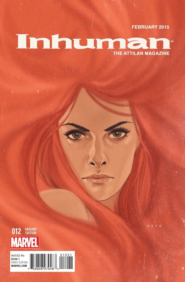 Inhuman #12 (2015) - Noto Variant