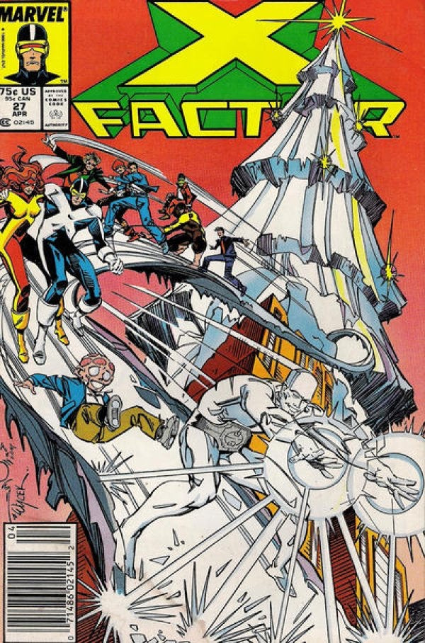 X-Factor #27 (1987) - Newsstand Edition - Low Grade