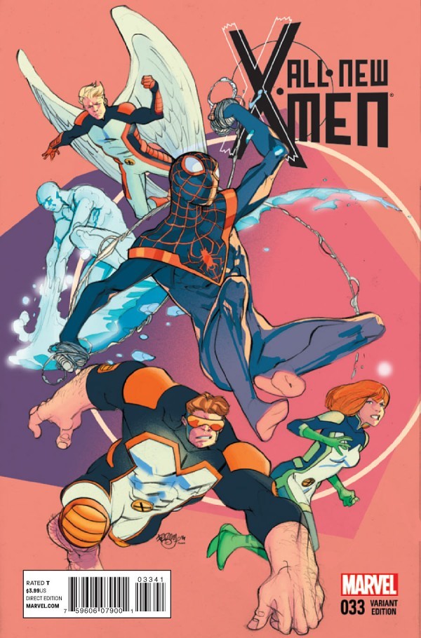 All-New X-Men #33 (2014) - 1:15 Ferry Stomp Out Bullying Variant