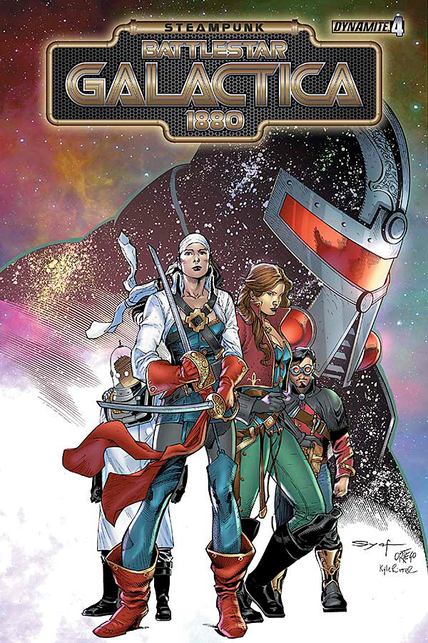 Steampunk Battlestar Galactica: 1880 #4 (2014)