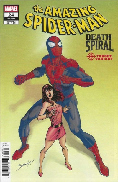 Amazing Spider-Man #24 (2026) - Mark Bagley Classified Target Variant