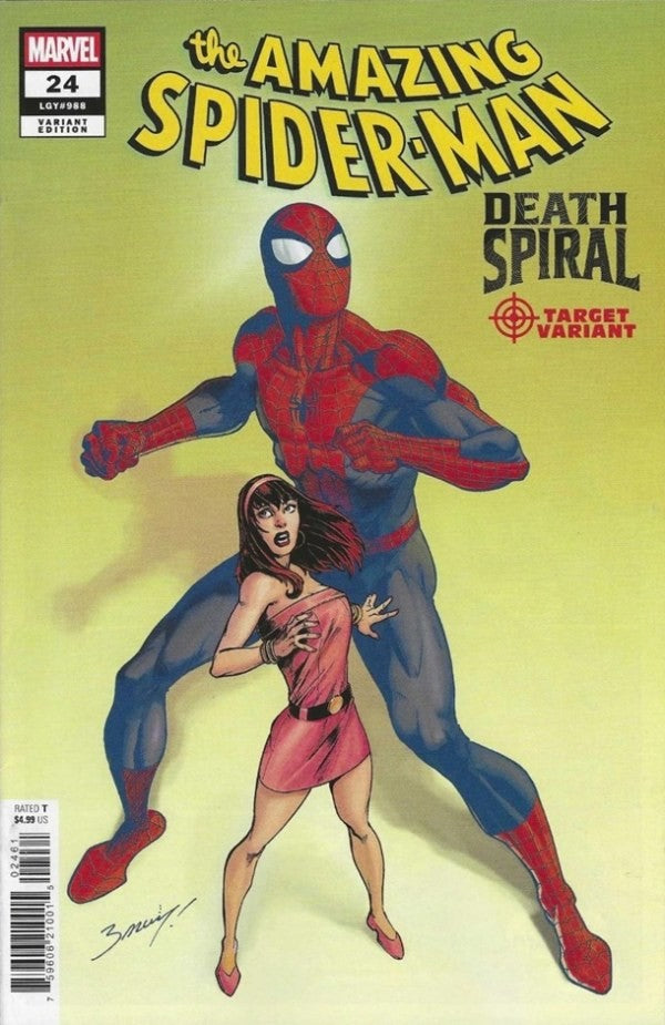 Amazing Spider-Man #24 (2026) - Mark Bagley Classified Target Variant