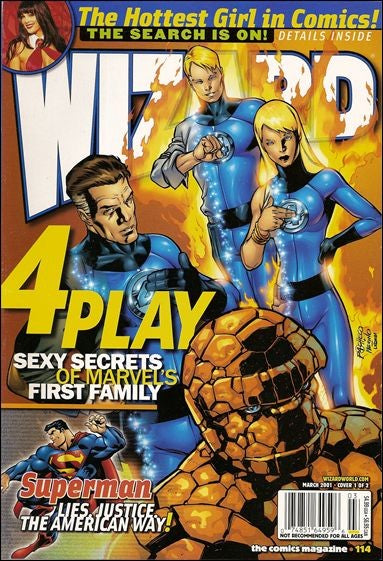 Wizard Magazine #114 (2001) - Sealed