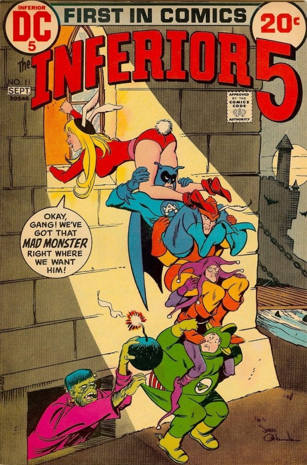 Inferior Five #11 (1972)  - Low Grade