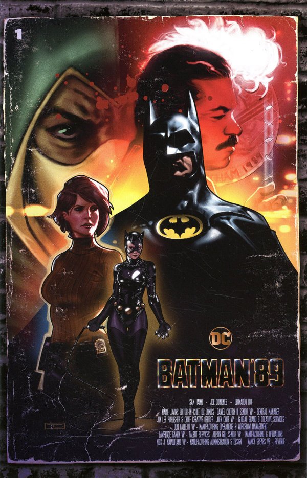 Batman '89 #1 (2021) - Clarke Team Variant