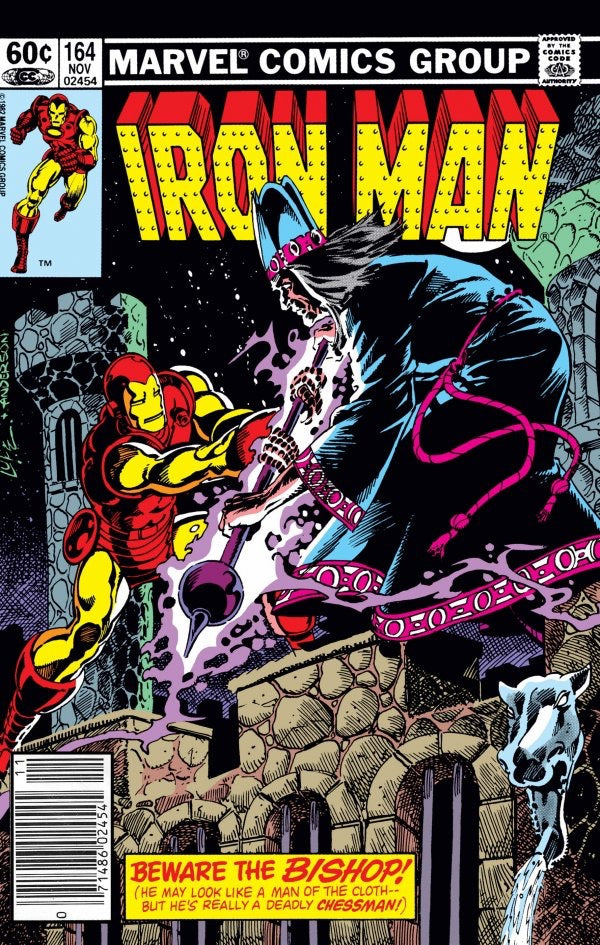 Iron Man #164 (1982) - Newsstand Edition