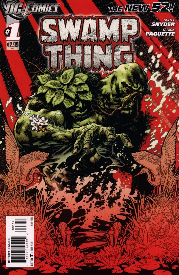 Swamp Thing #1 (2011) - 2nd Printing