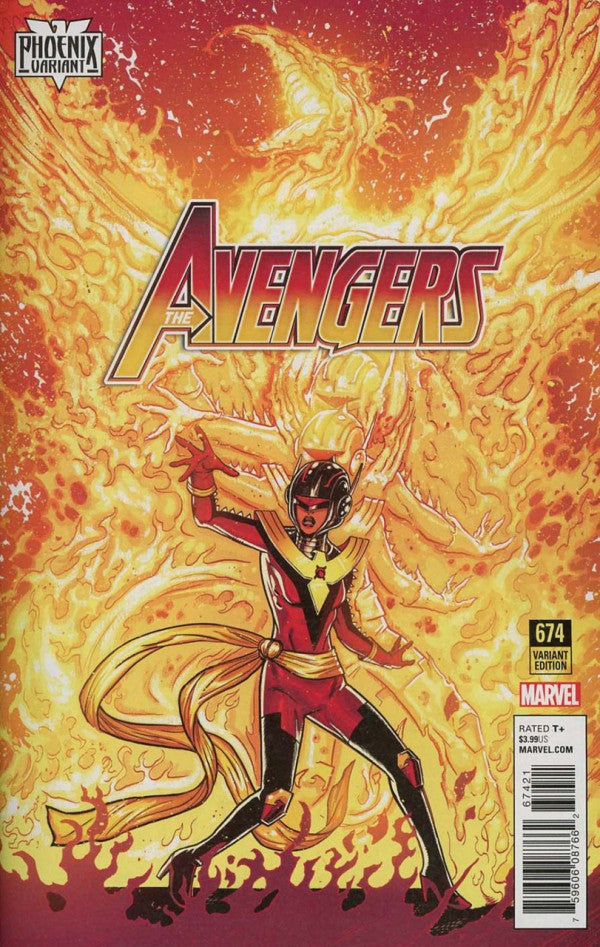 Avengers #674 - Brent Schoonover Variant (2017)