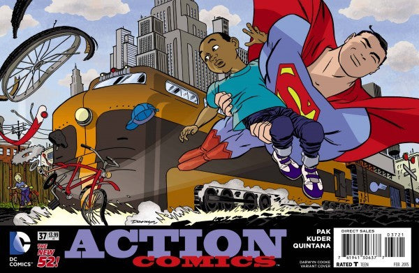Action Comics #37 (2014) - Darwyn Cooke Variant