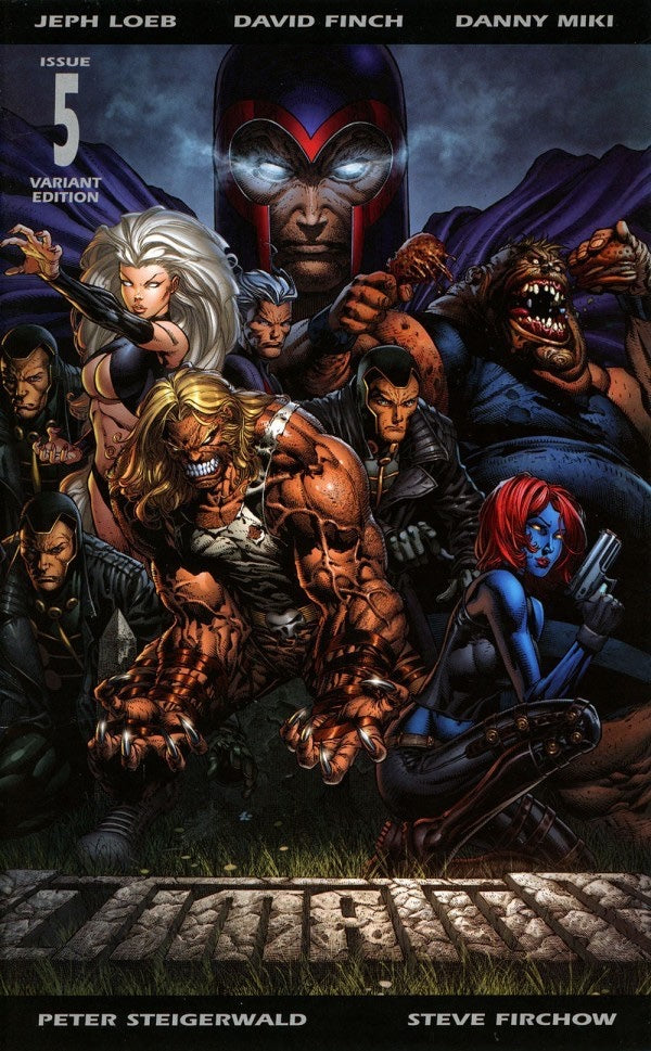 Ultimatum #5 (2009) - David Finch Gatefold Variant