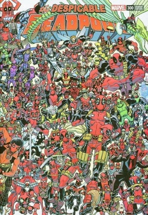 Despicable Deadpool #300 (2018) - Scott Koblish 300 Deadpools Wraparound Variant