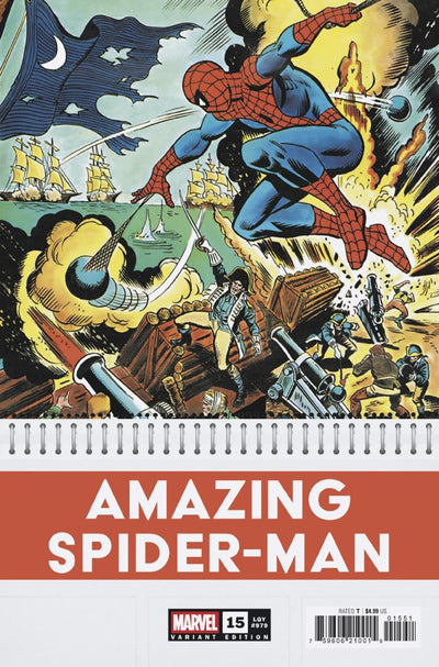 Amazing Spider-Man #15 (2025) - Ross Andru Bicentennial Calendar Hidden Gem Variant