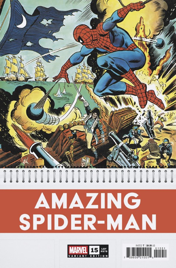 Amazing Spider-Man #15 (2025) - Ross Andru Bicentennial Calendar Hidden Gem Variant