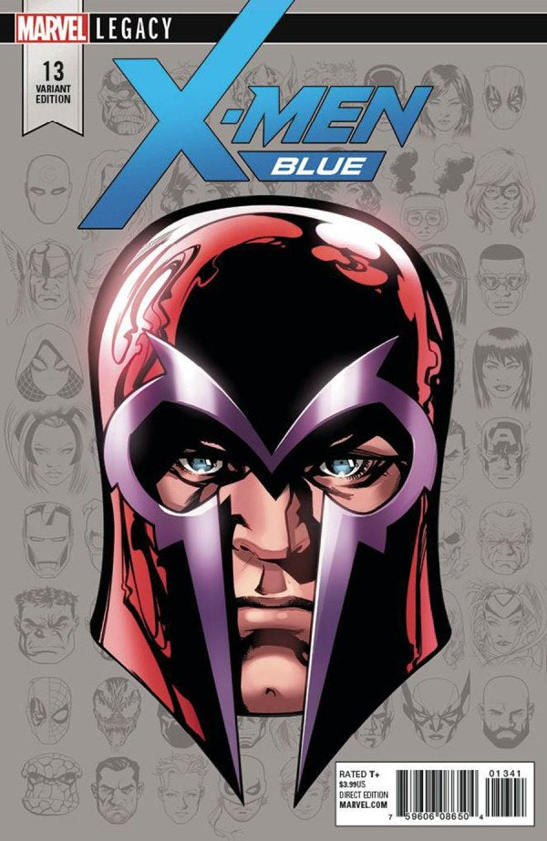 X-Men: Blue #13 (2017) - 1:10 McKone Legacy Headshot Variant