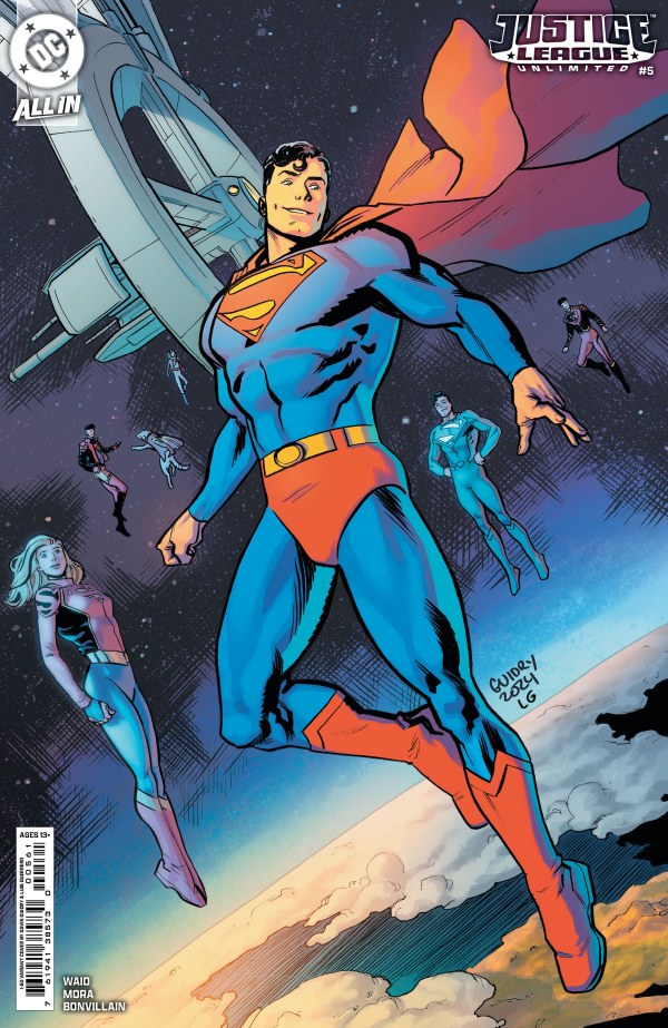 Justice League Unlimited #5 (2025) - 1:50 Cover G Guidry Variant