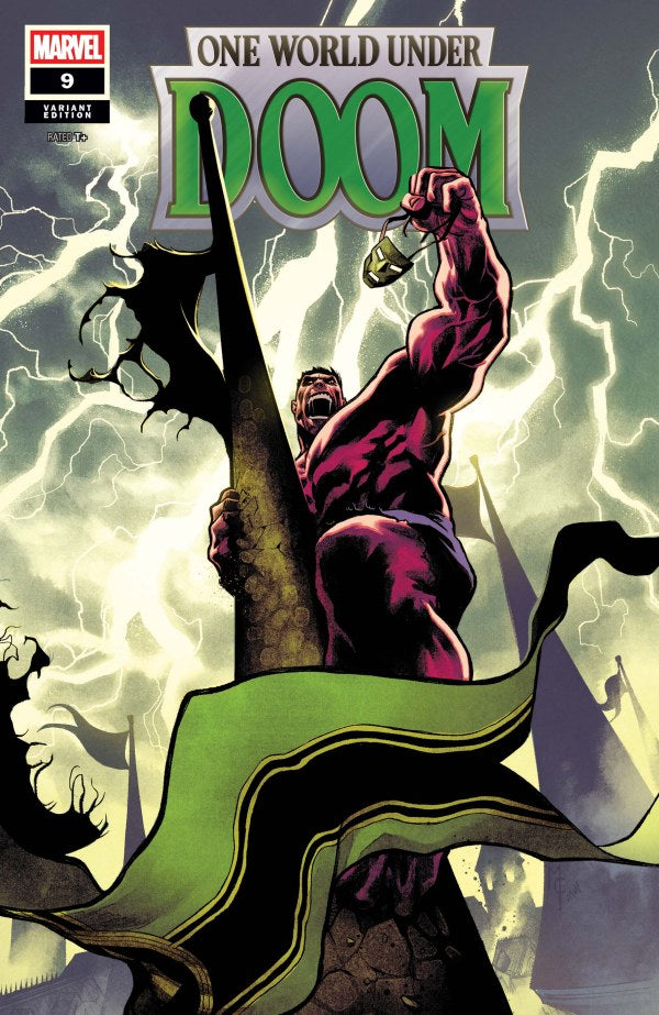 One World Under Doom #9 - MartÃ­n CÃ³ccolo Foreshadow Variant