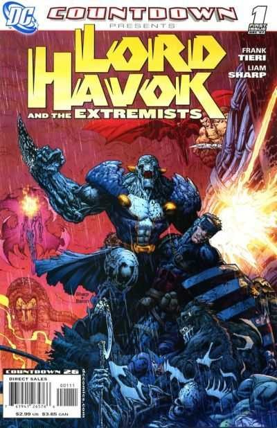 Countdown Presents: Lord Havok and the Extremists #1-6 (2007) Complete Set