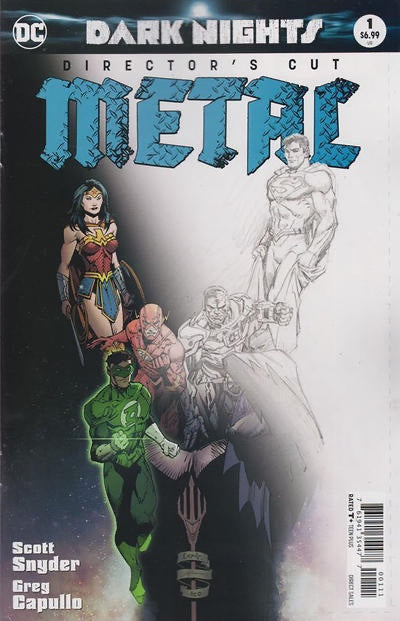 Dark Nights: Metal #1 (2017) - Capullo Director's Cut Gradient Variant