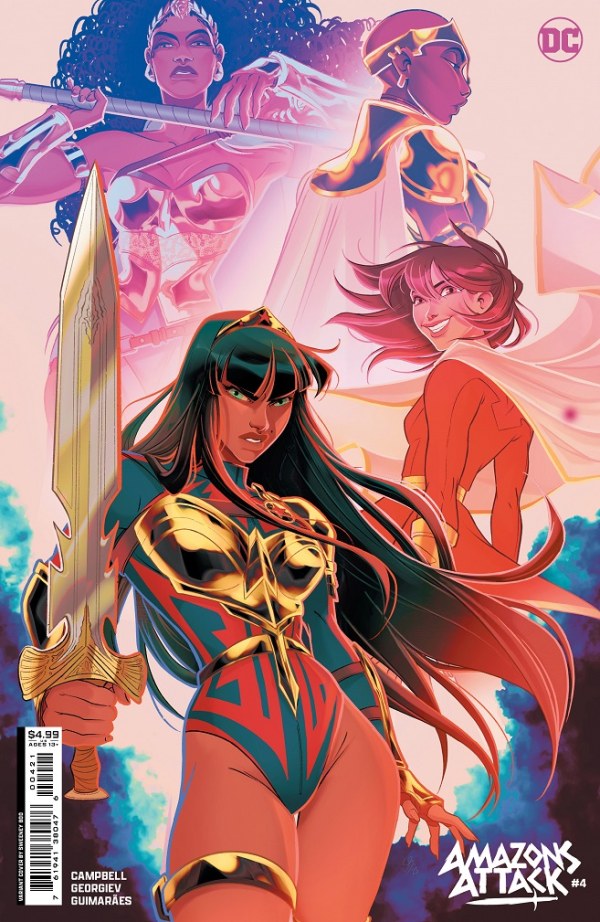 Amazons Attack #4 (2024) - Sweeney Boo Variant