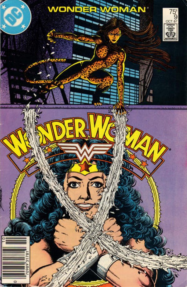 Wonder Woman #9 (1987)- Newsstand Edition