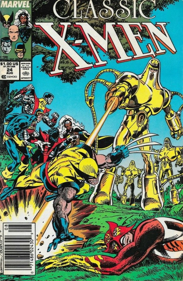 Classic X-Men #24 (19880 - Newsstand Edition
