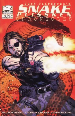 John Carpenter's Snake Plissken Chronicles #4 (2004) - Cover B