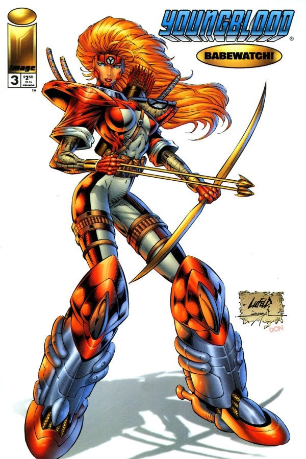 Youngblood #3 - Liefeld Shaft Variant (1995)