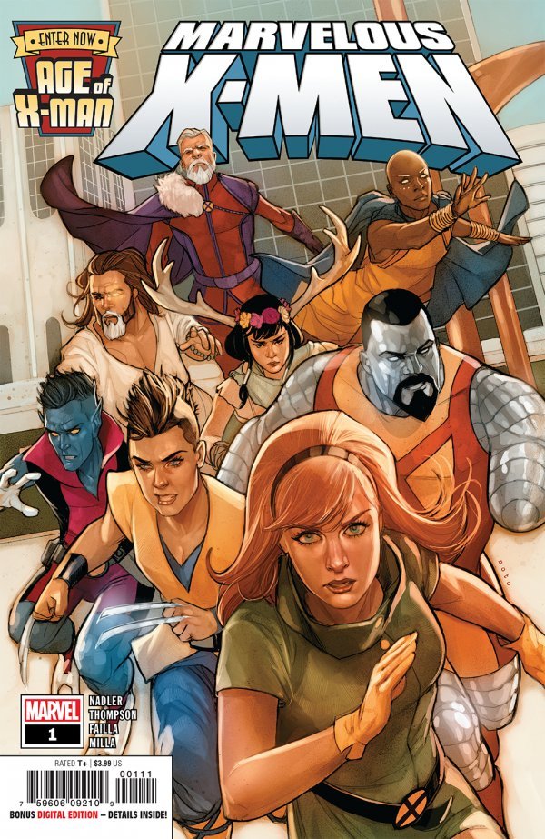 Age of X-Man: The Marvelous X-Men #1-5 (2019) Complete Set & Age of X-Man Alpha #1