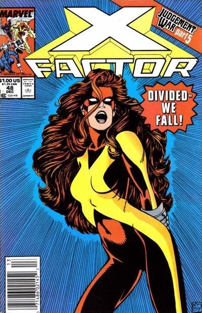 X-Factor #48 (1989) - Newsstand Edition (Mid-Grade)