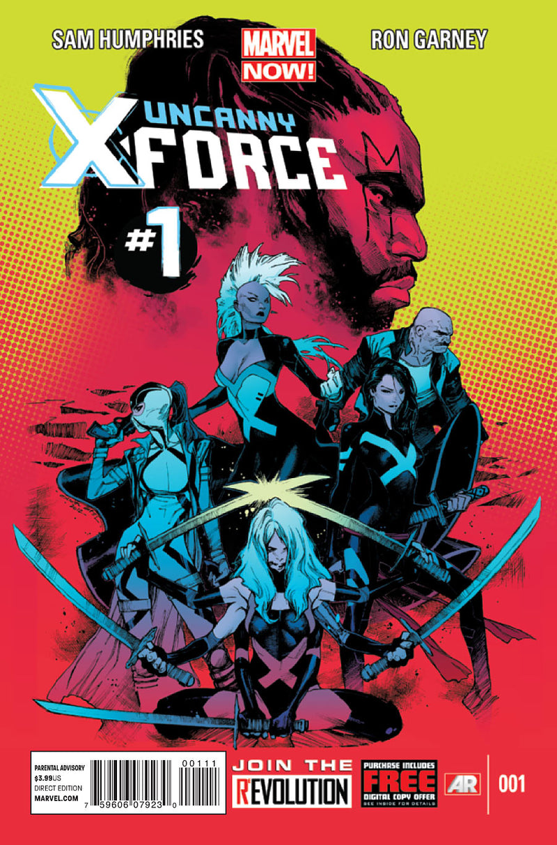 Uncanny X-Force #1-17 (2013) Complete Set