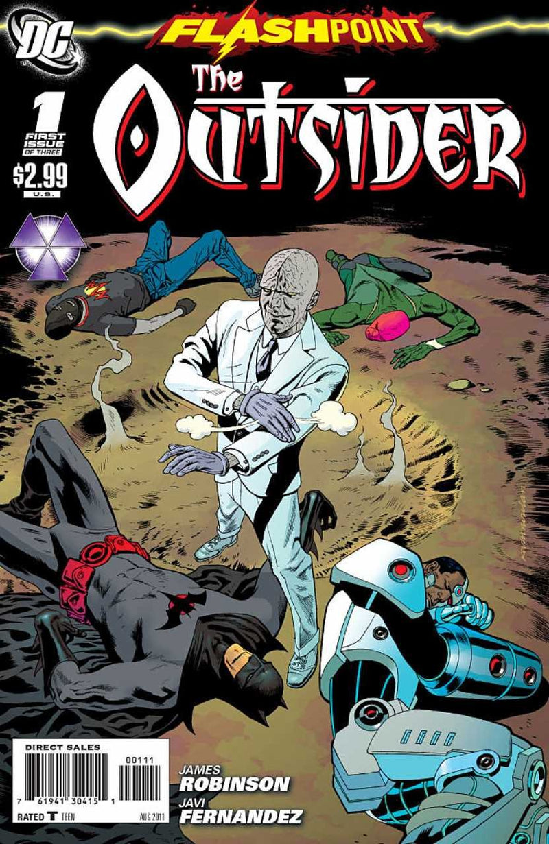 Flashpoint: The Outsider #1-3 (2011) Complete Set