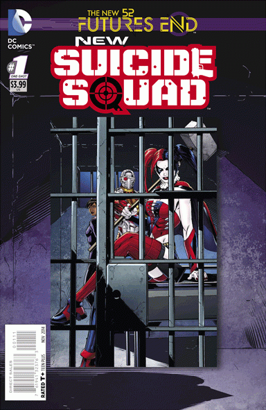 New Suicide Squad: Futures End #1 (2014) - Lenticular Cover