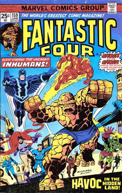 Marvel 2-in-One #1  (2017) - Jon Malin Homage Lenticular Variant