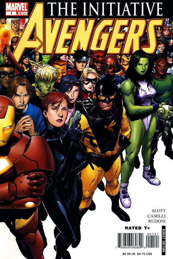 Avengers: The Initiative #1 (2007) - Jim Cheung Connecting Variant