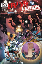 Star Trek / Legion of Super-Heroes #1-6 (2011) Complete Set