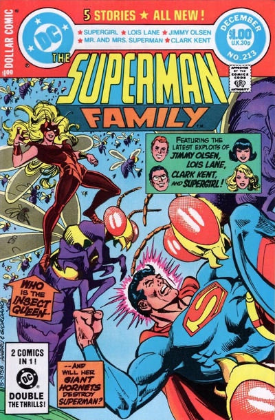 Superman Family #213 (1981) - (Lower Grade)