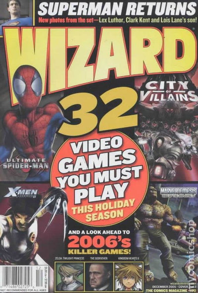 Wizard Magazine #170 (2005) - Video Game Variant