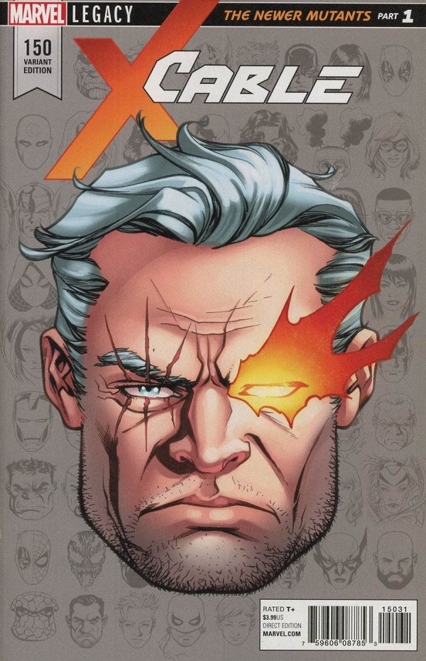 Cable #150 (2017) - 1:10 McKone Legacy Headshot Variant