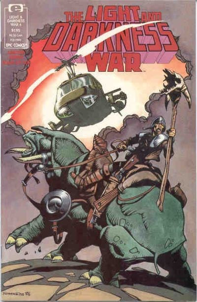 Light and Darkness War #4 (1989)