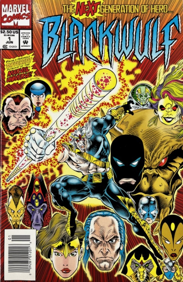 Blackwulf #1 (1994) - Newsstand Edition