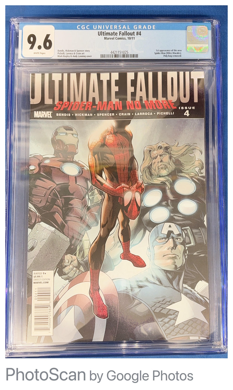 Ultimate Fallout #4 (2011) - CGC 9.6