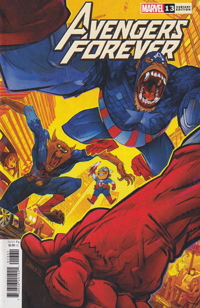 Avengers Forever #13 (2023) - 1:25 Shavrin Variant