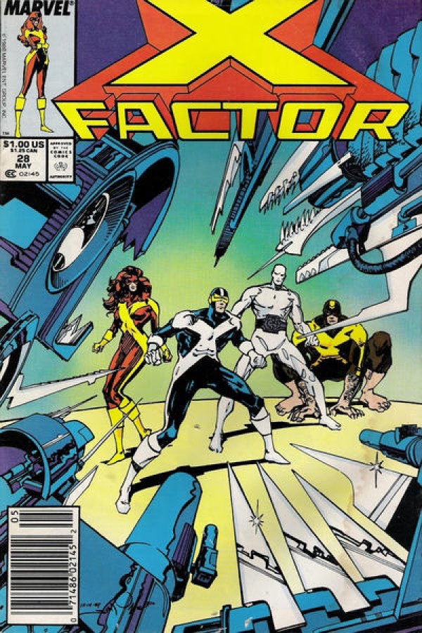 X-Factor #28 (1988)  - Newsstand Edition - Low Grade