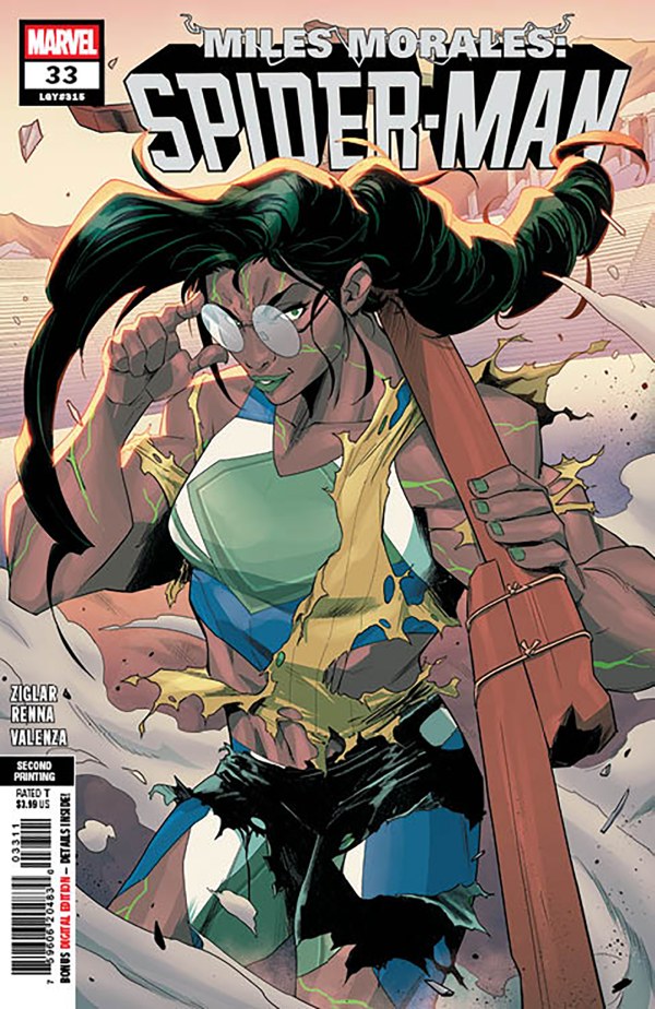 Miles Morales: Spider-Man #33 (2025) - 2nd Printing Renna Variant