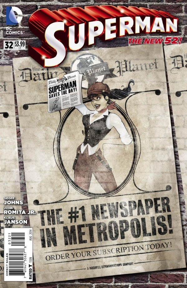 Superman #32 (2014) - Lucia Bombshells Variant